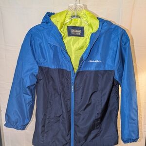 Eddie Bauer Kids Raincoat in Blue and Black
